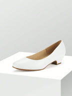 Women's Low Chunky Heel Fashionable Shoes For Work & Formal Occasions