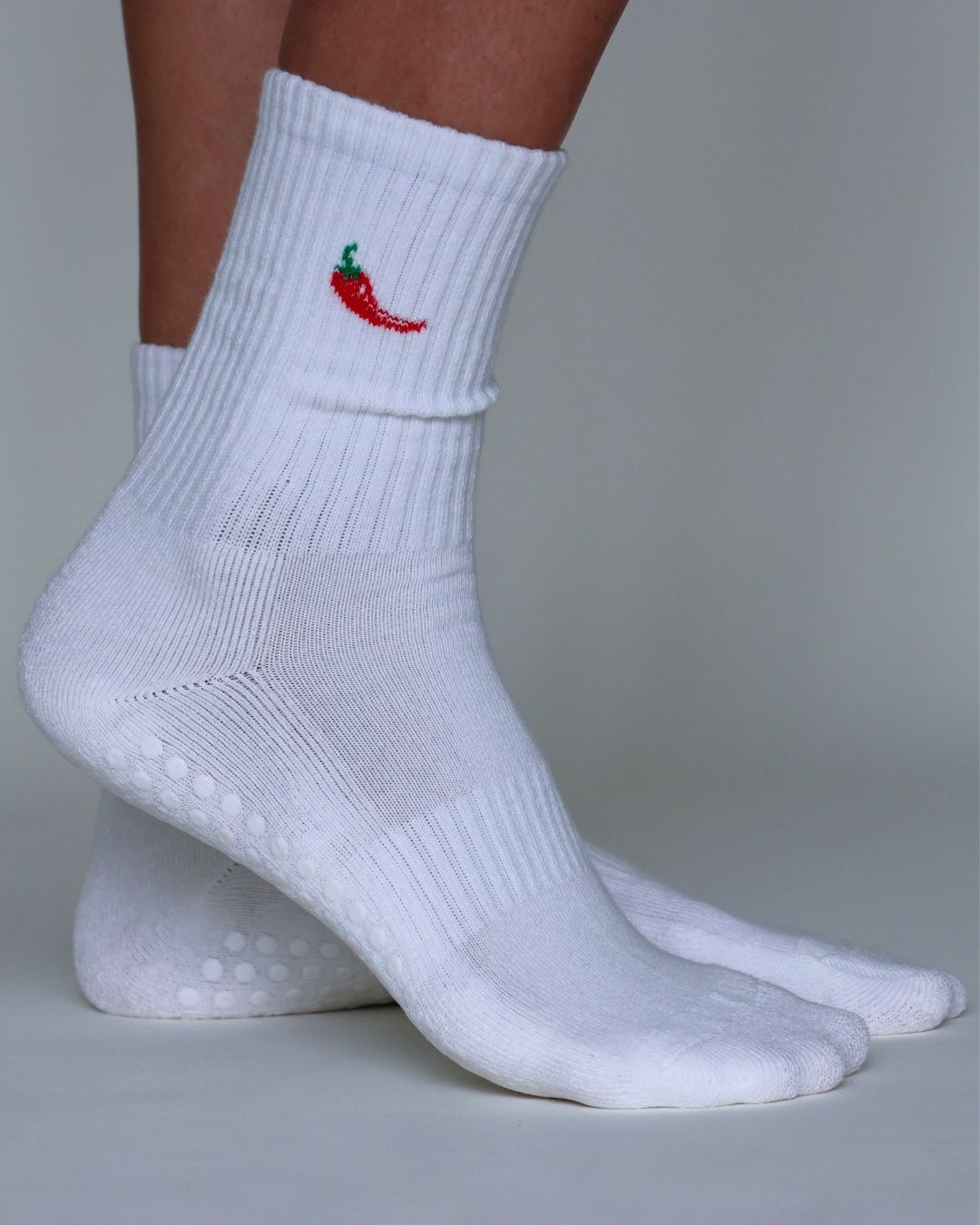 The Chili Pepper Grip Socks