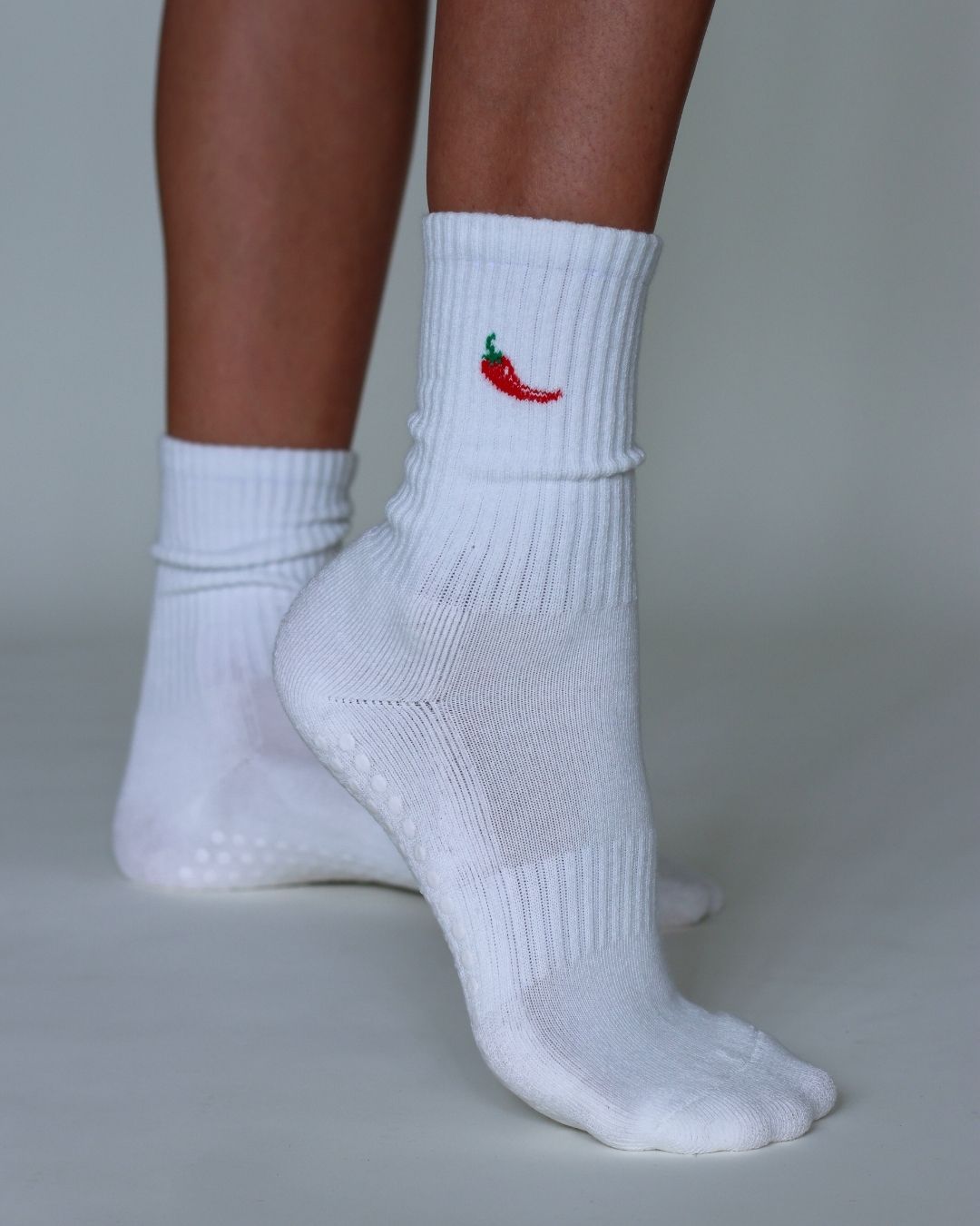 The Chili Pepper Grip Socks