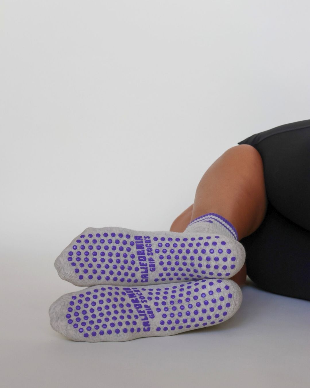 The Yin Yang Shortie Grip Socks