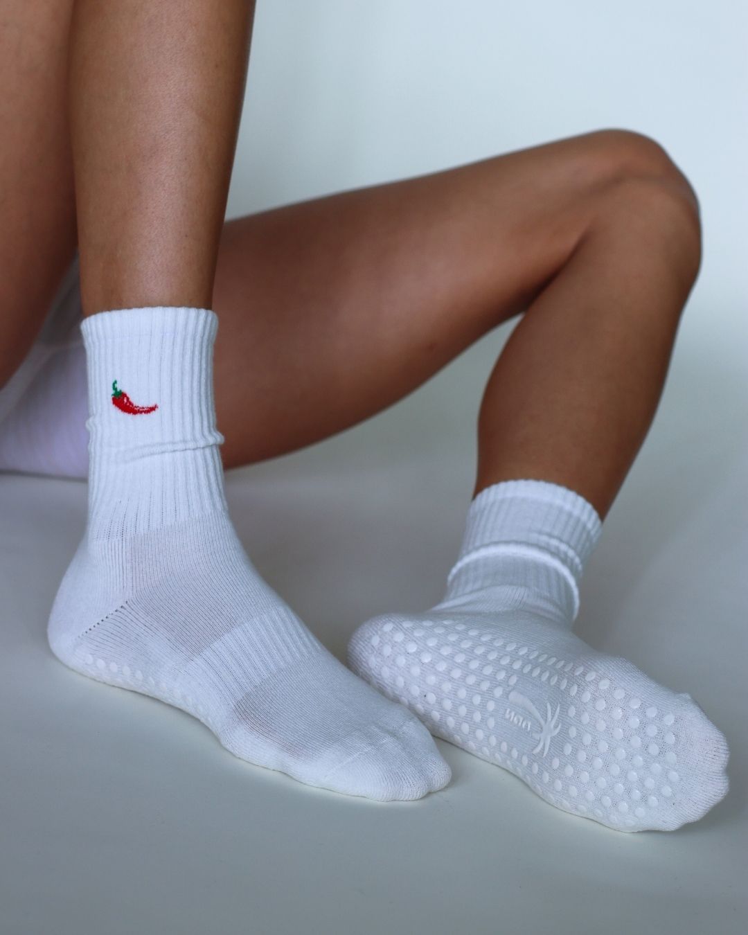 The Chili Pepper Grip Socks
