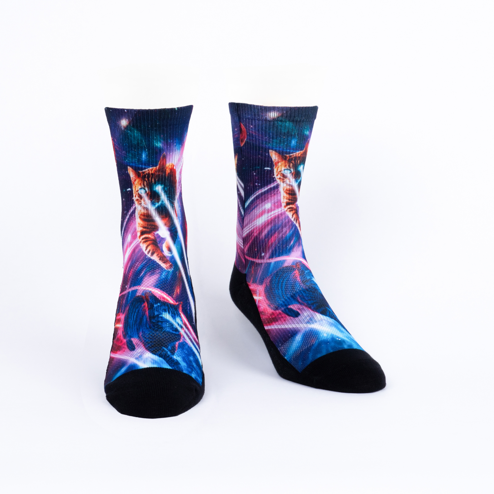 Laser Cats Performance Crew Socks