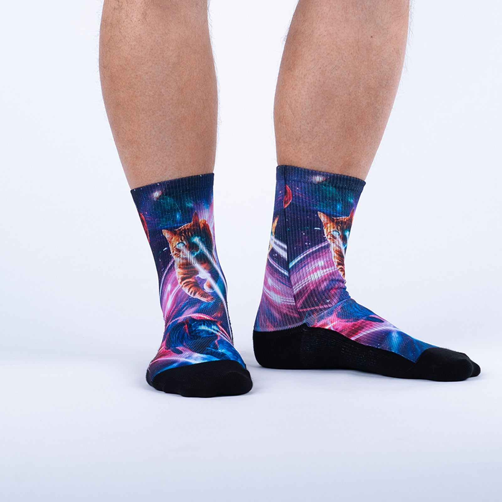 Laser Cats Performance Crew Socks