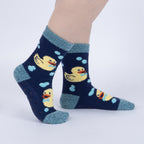 Rubber Duckie, You're the One Slipper Socks