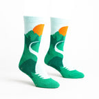 The Mountains Are Calling Slipper Socks
