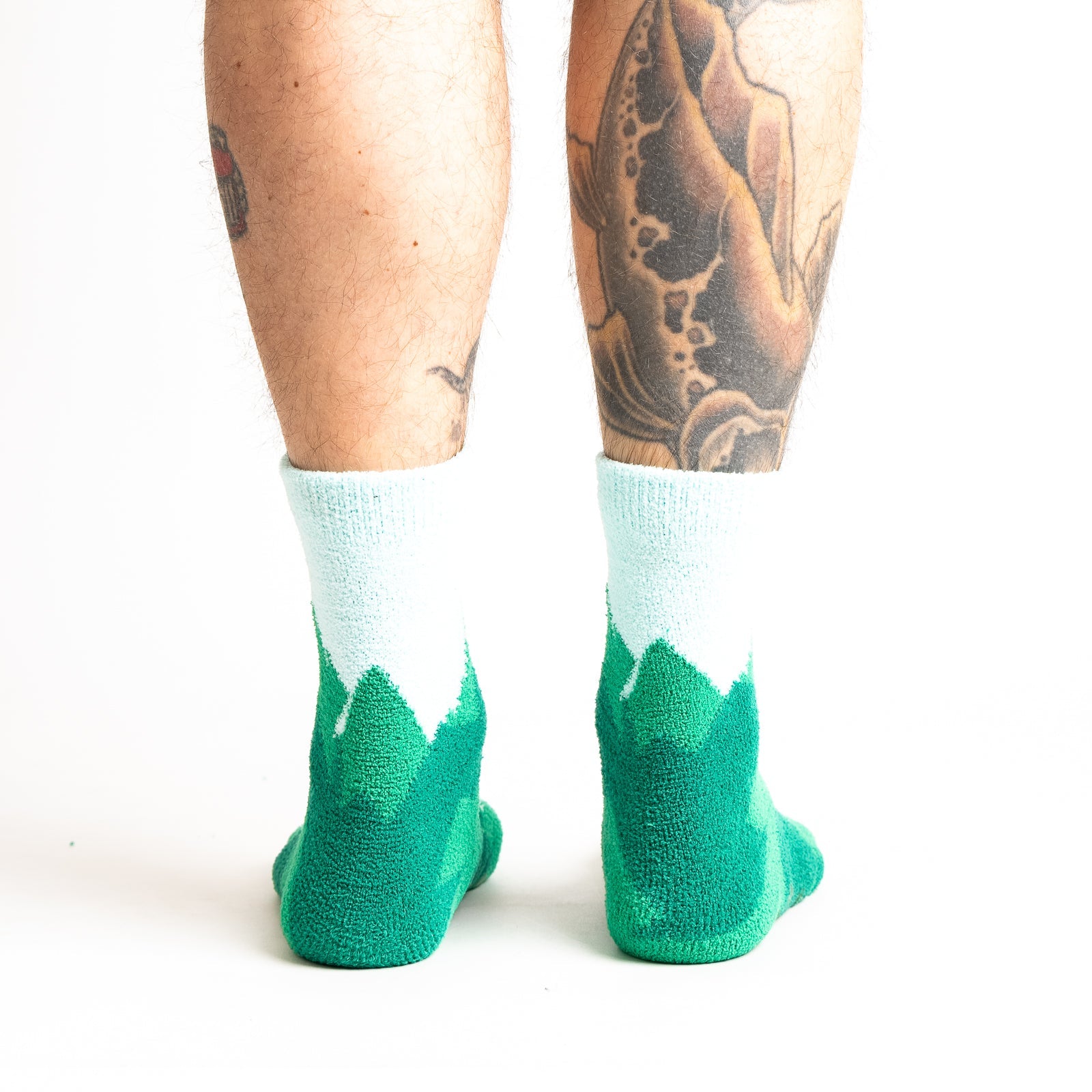 The Mountains Are Calling Slipper Socks