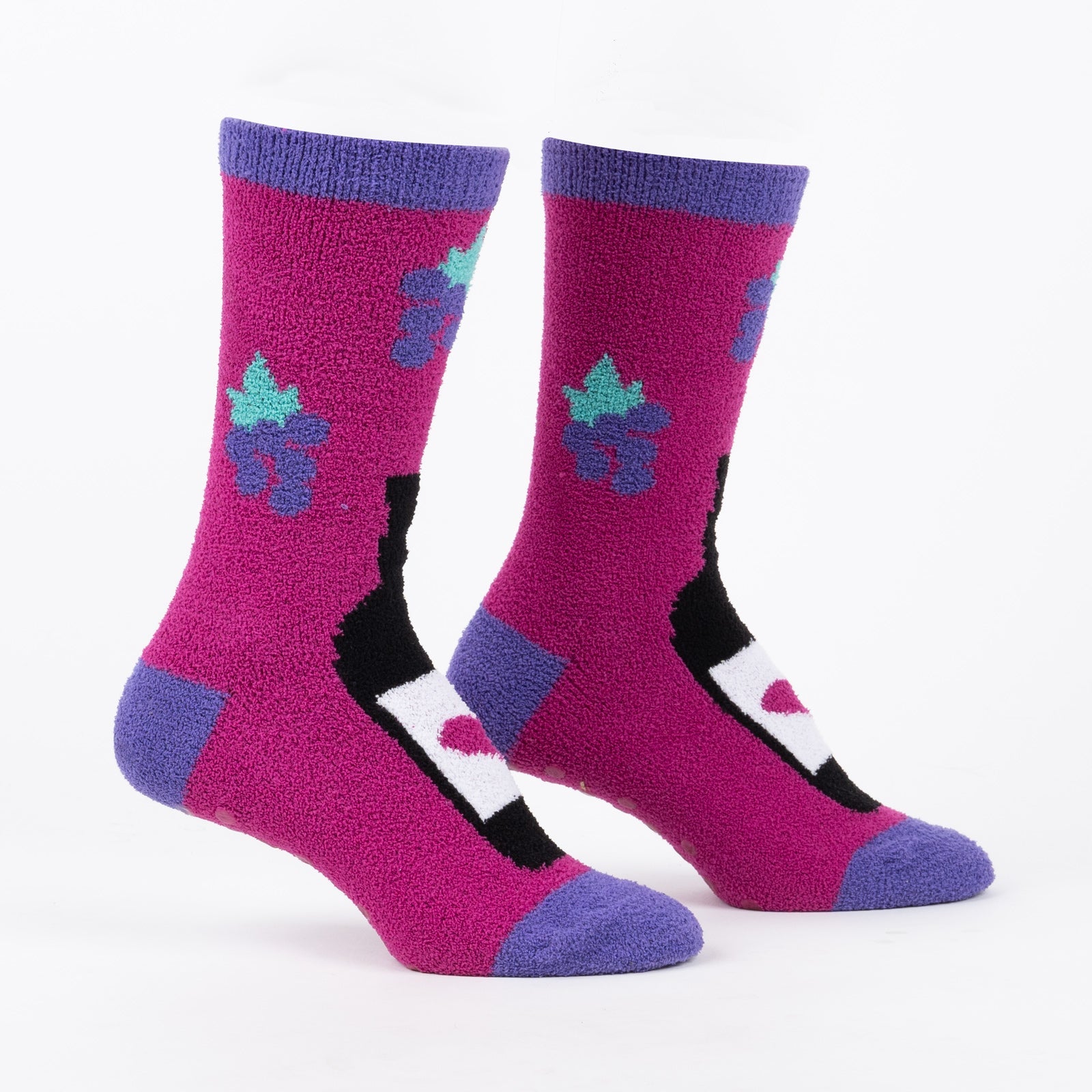 You Are Really Grape Slipper Socks