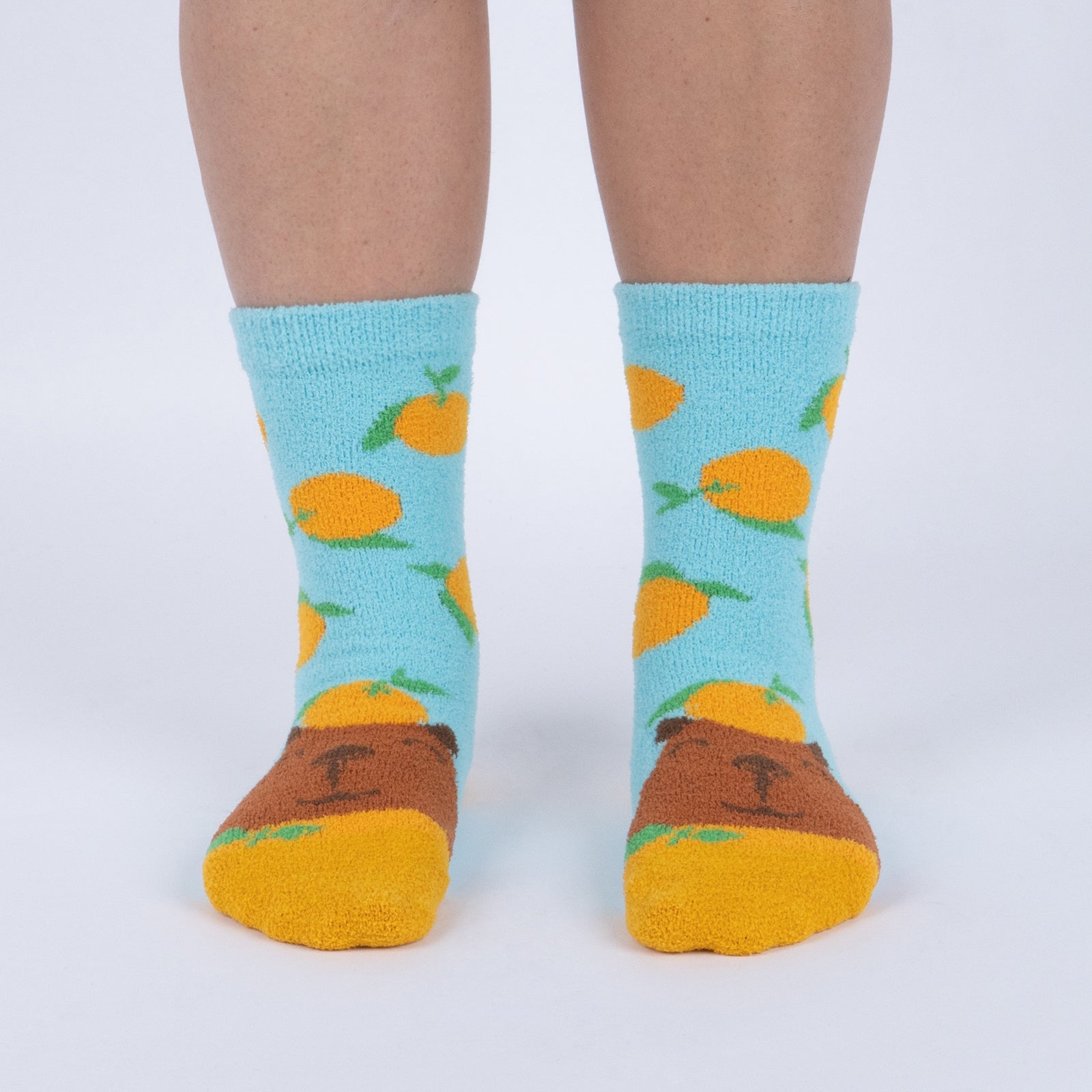 Yuzu Cute, Capybara! Slipper Socks