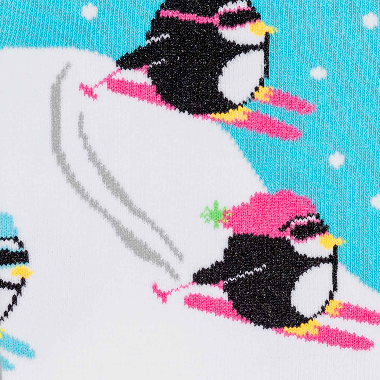 Downhill Penguins Women Knee High