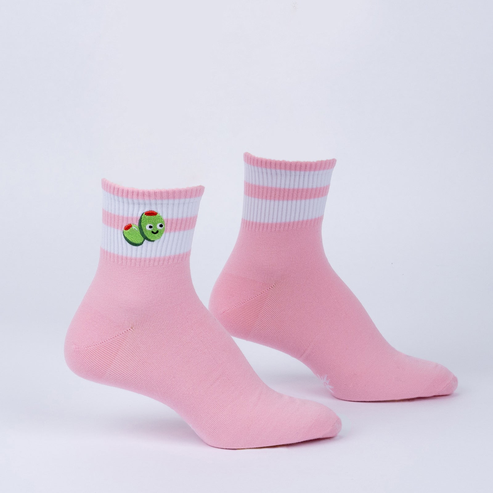 Olive You! Quarter Socks