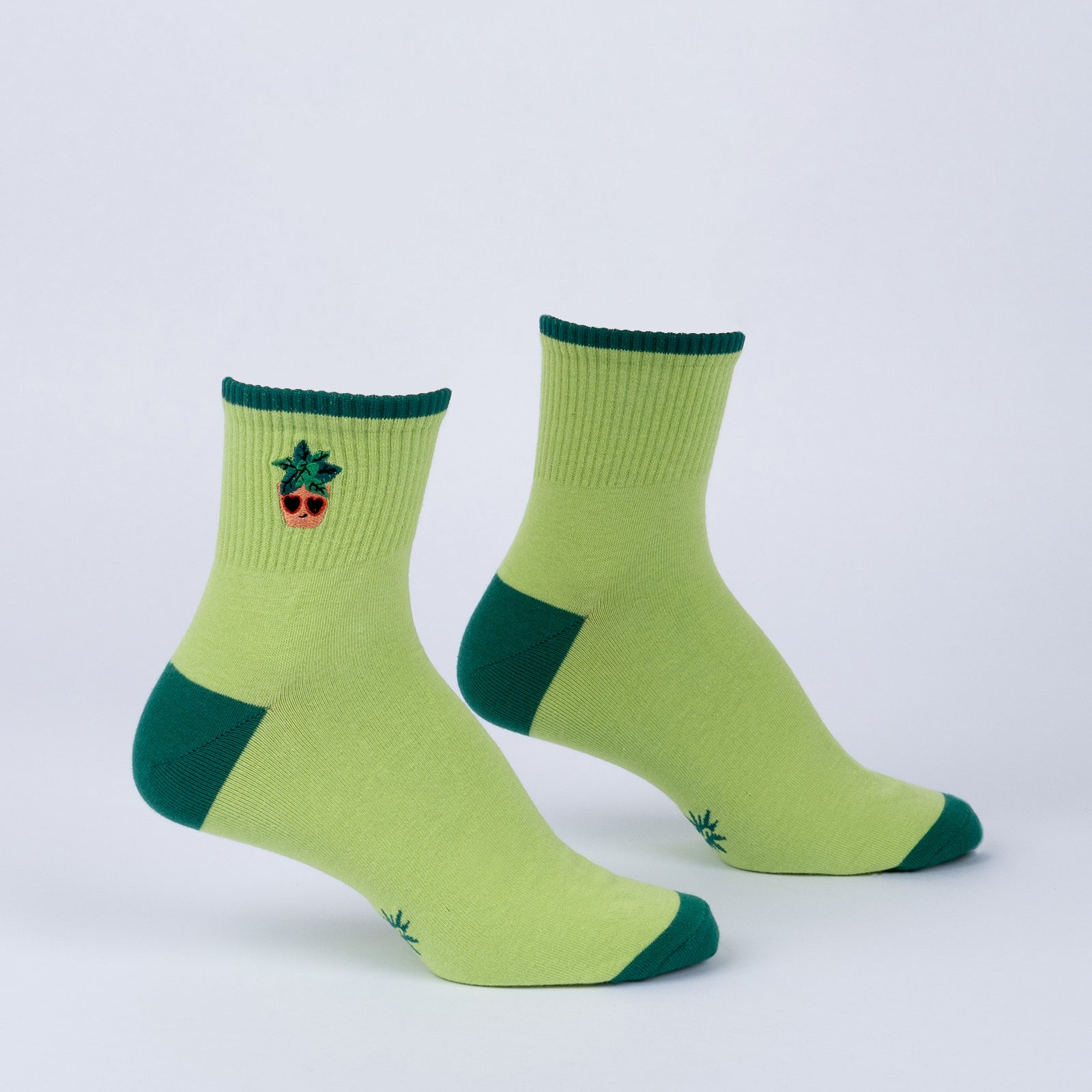 Plant Lover Quarter Socks