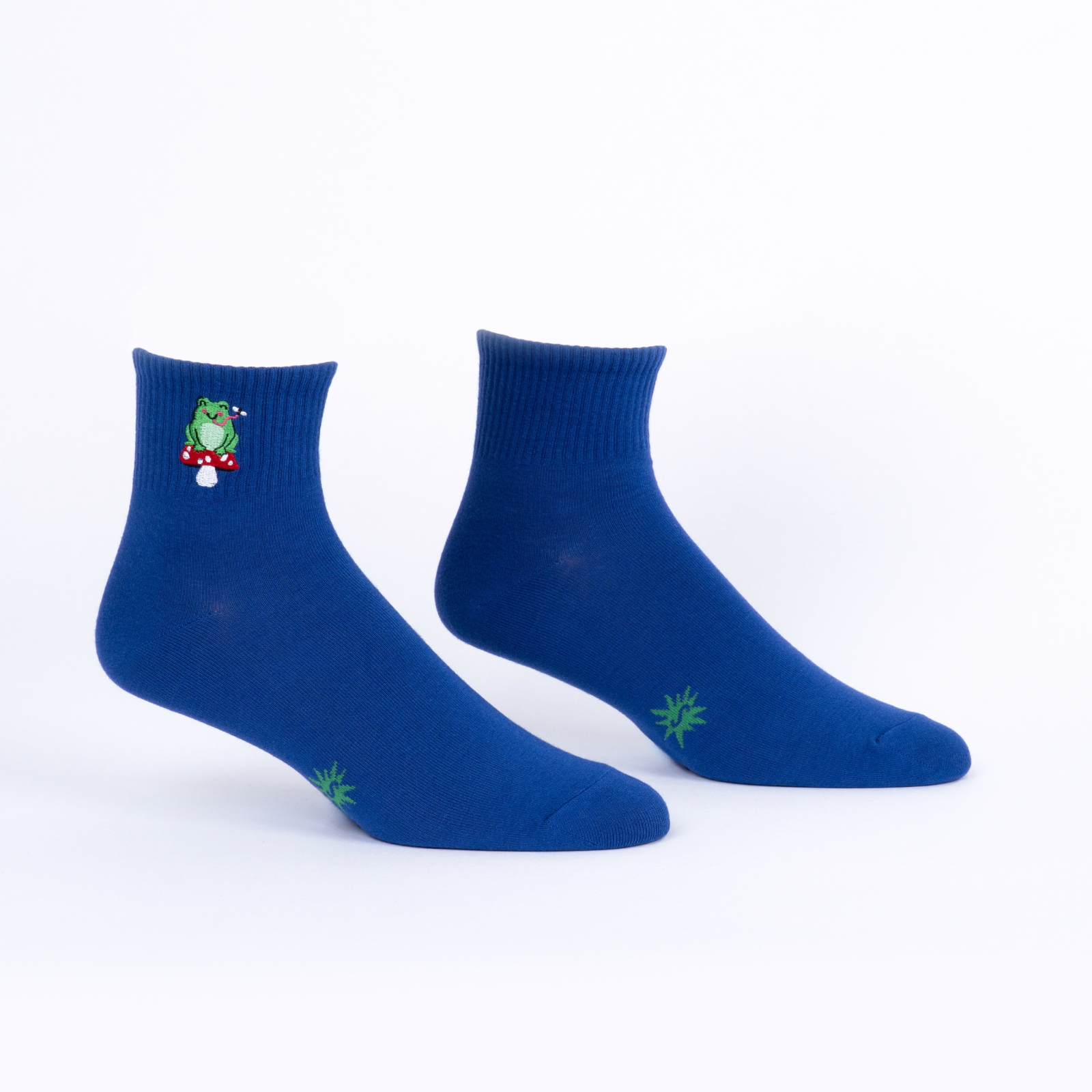 Don't Worry, Be Hoppy Quarter Socks