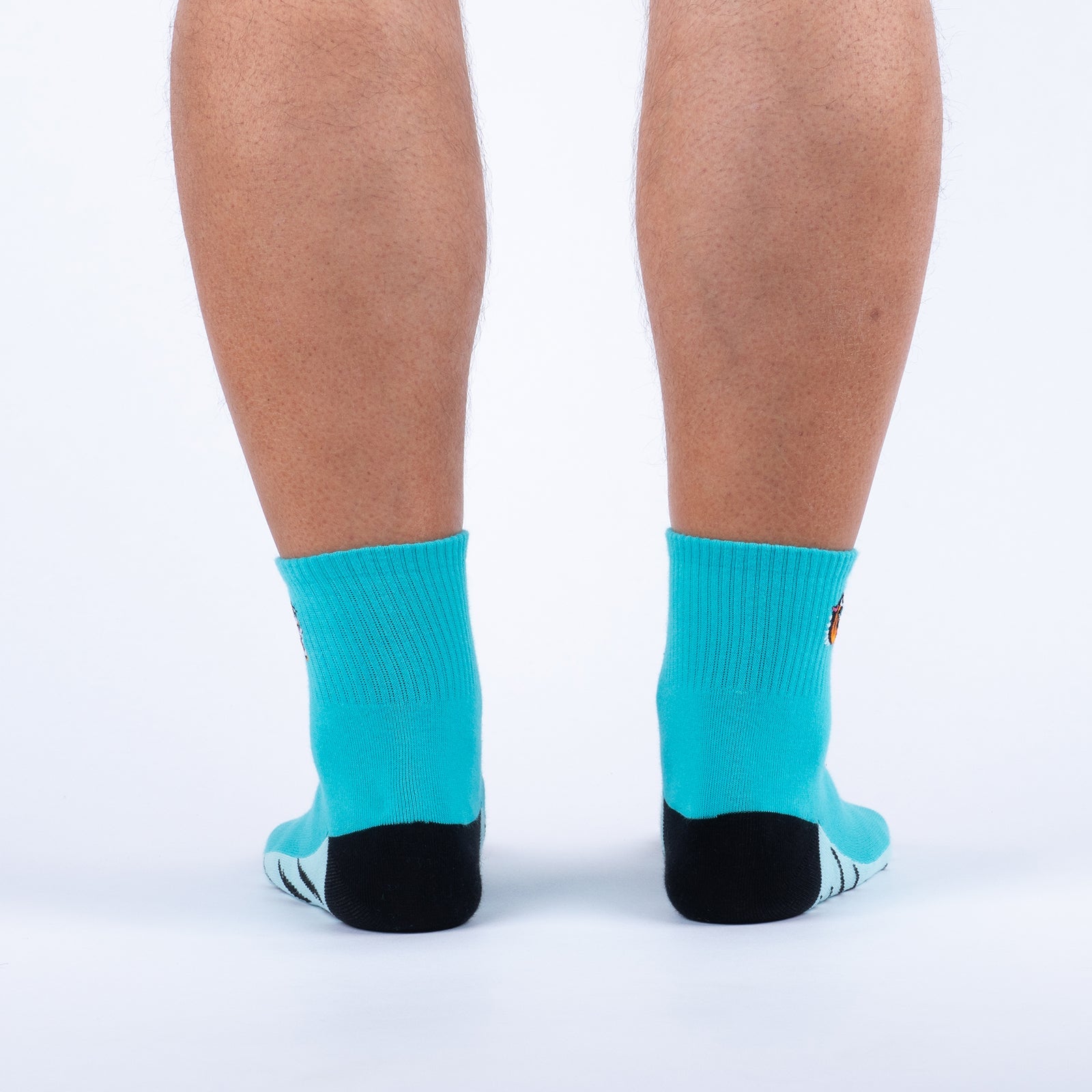 Eye of the Tiger Quarter Socks