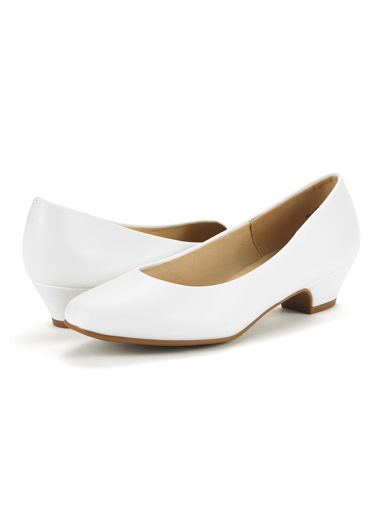 Women's Low Chunky Heel Fashionable Shoes For Work & Formal Occasions