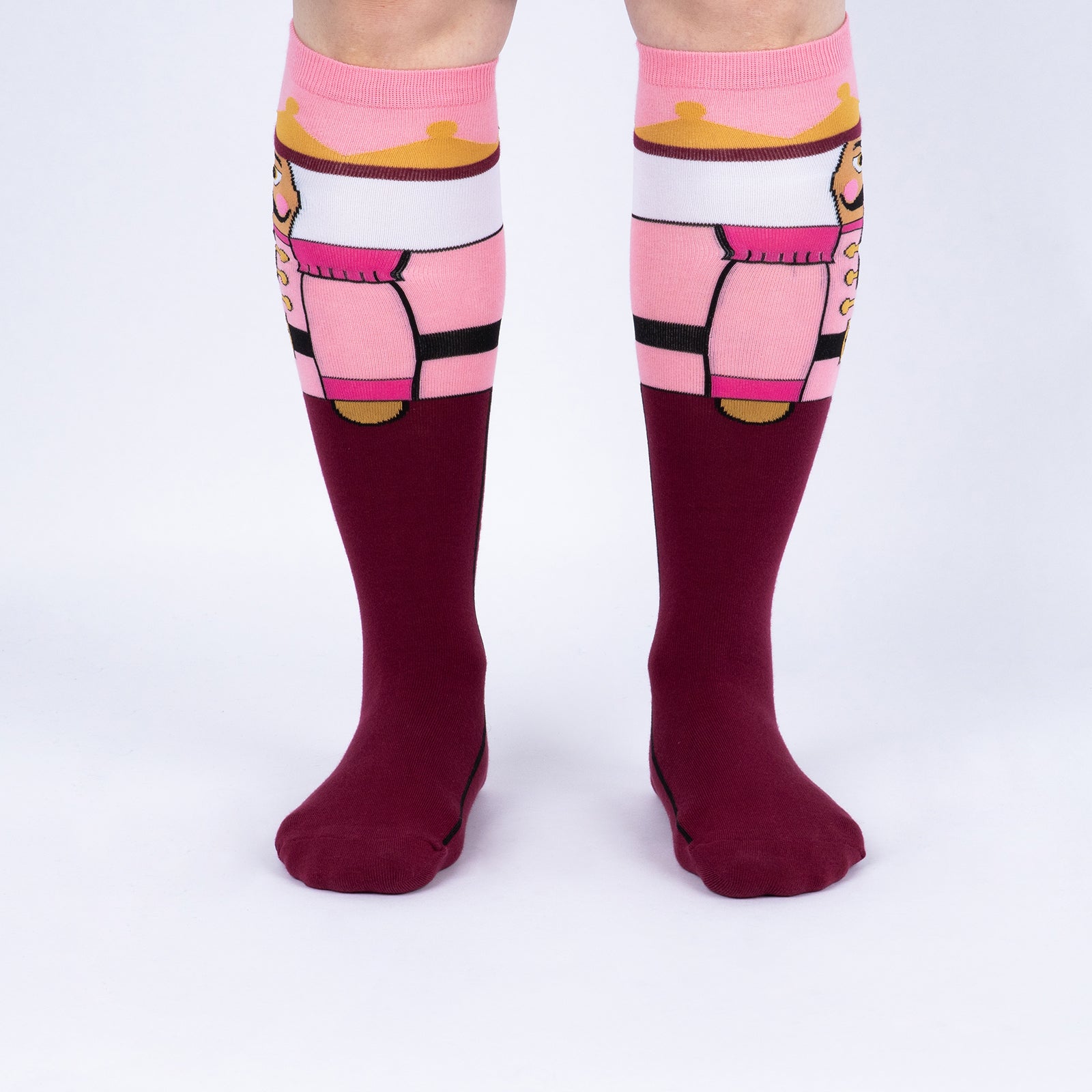Nutcracker Knee High Socks