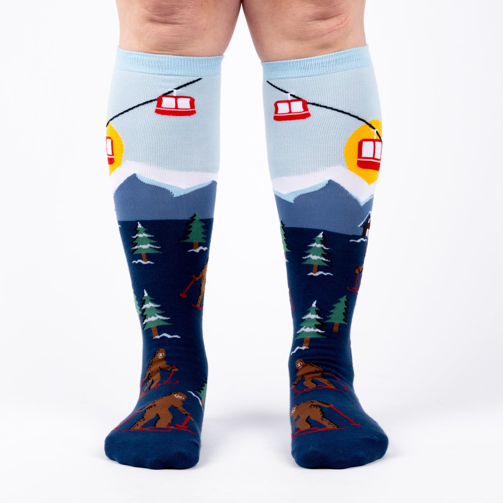 Hit the Slopes Knee High Socks