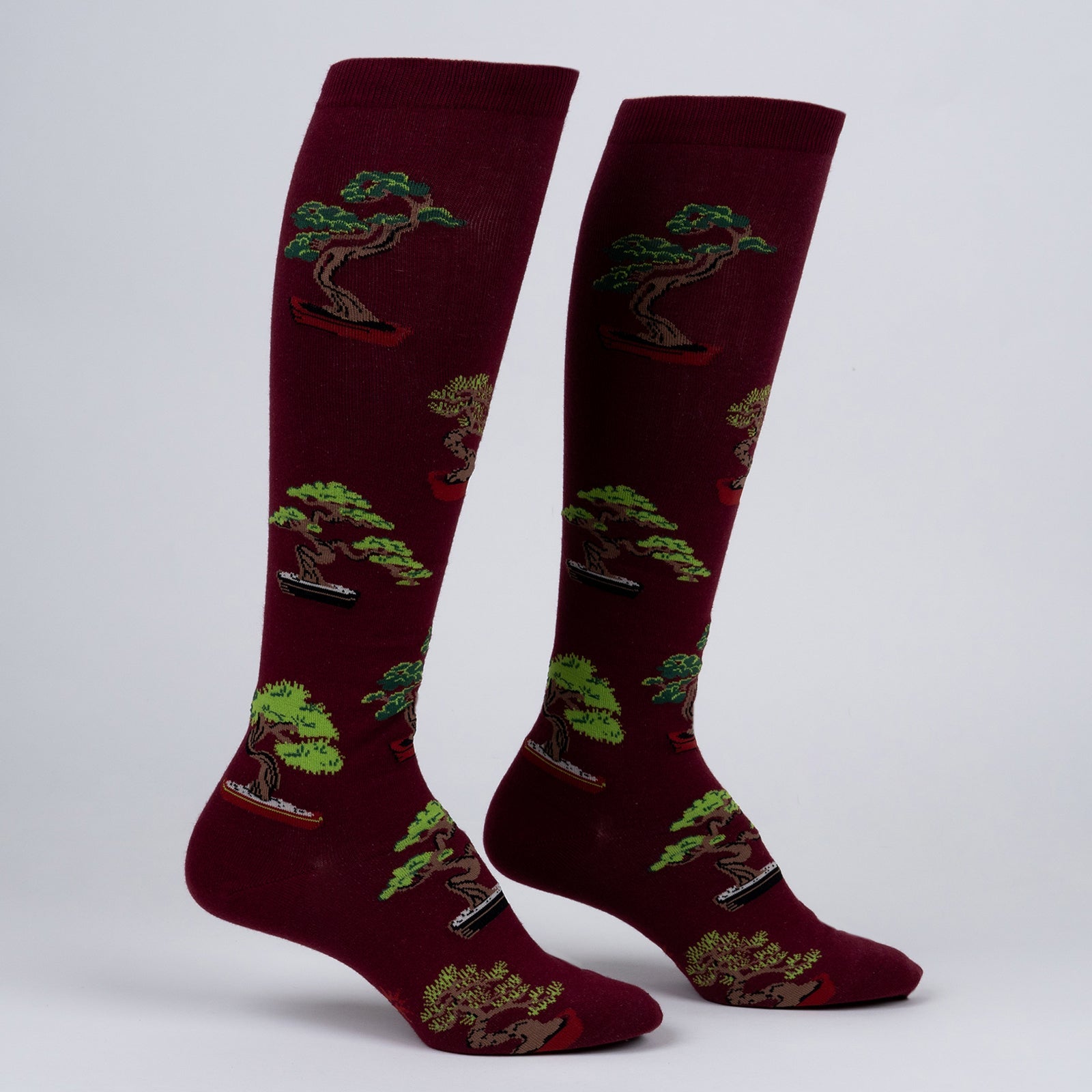 Good Things Come in Trees Knee High Socks