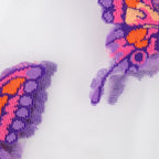 You are Flutterly Fabulous Sheer Crew Socks