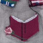 A Novel Idea Sheer Crew Socks