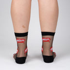 Bite Me Sheer Crew Socks