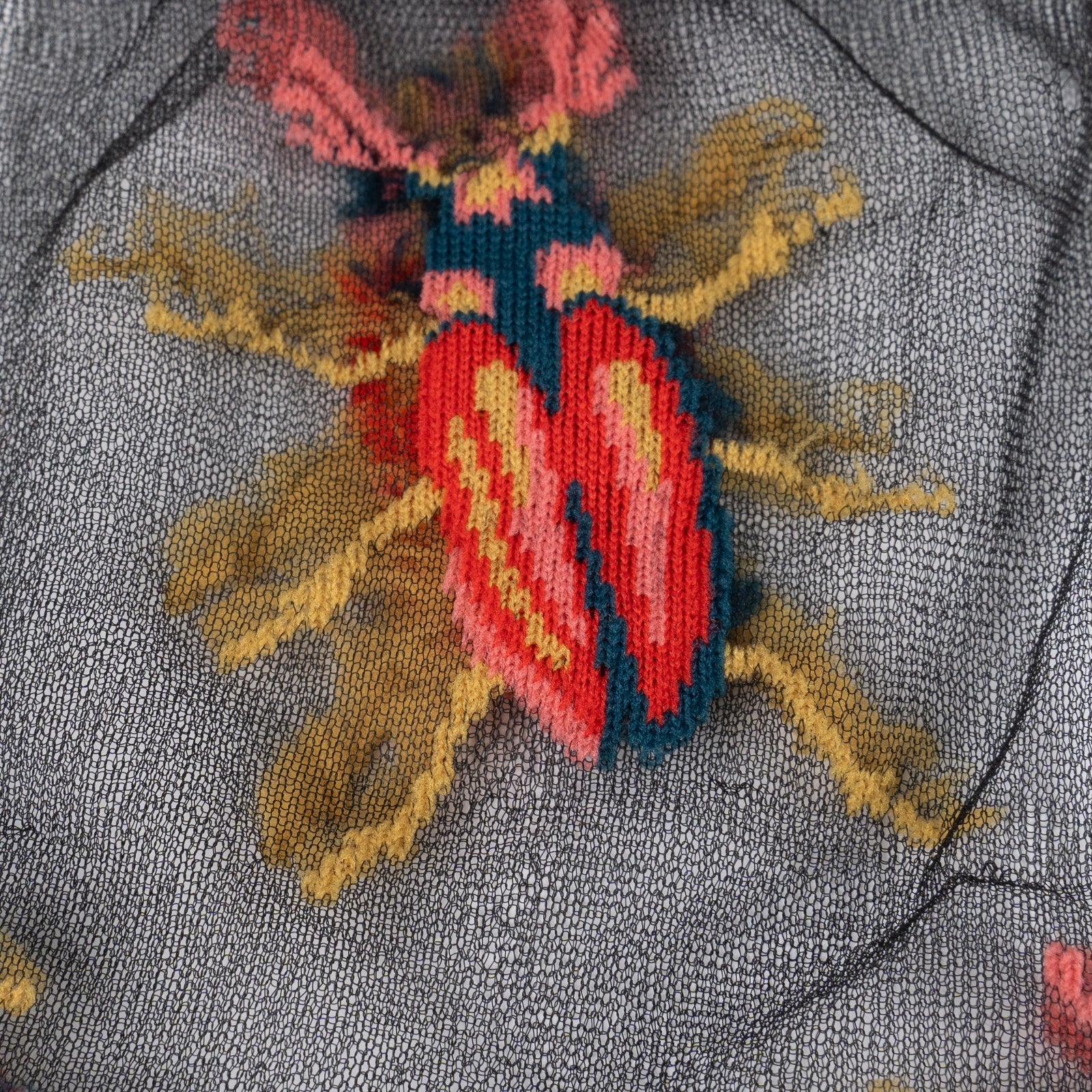 The Beetles Sheer Crew Socks