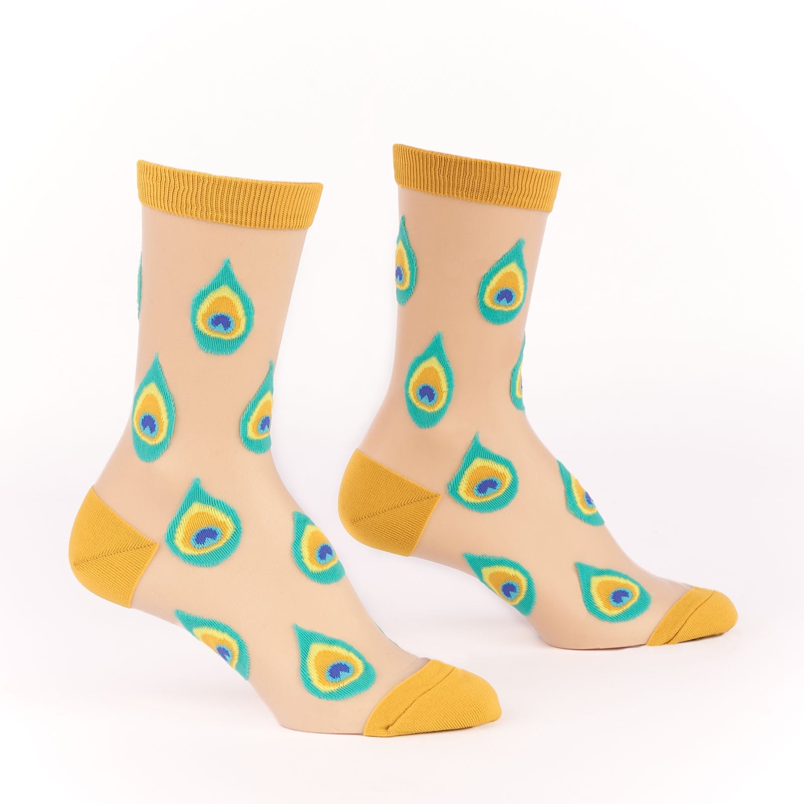 I’m Your Biggest Fan Sheer Crew Socks