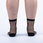 Piece of My Heart Sheer Crew Socks