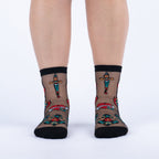 Piece of My Heart Sheer Crew Socks