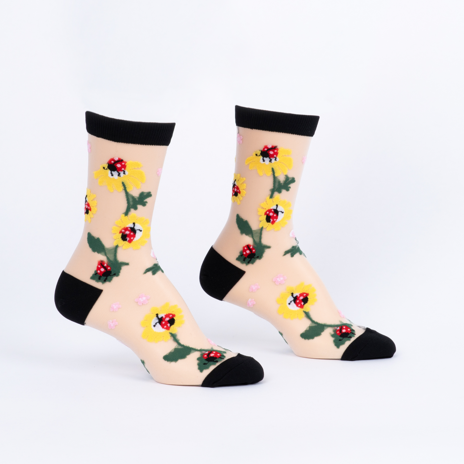 Where My Ladies At? Sheer Crew Socks