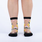 Where My Ladies At? Sheer Crew Socks