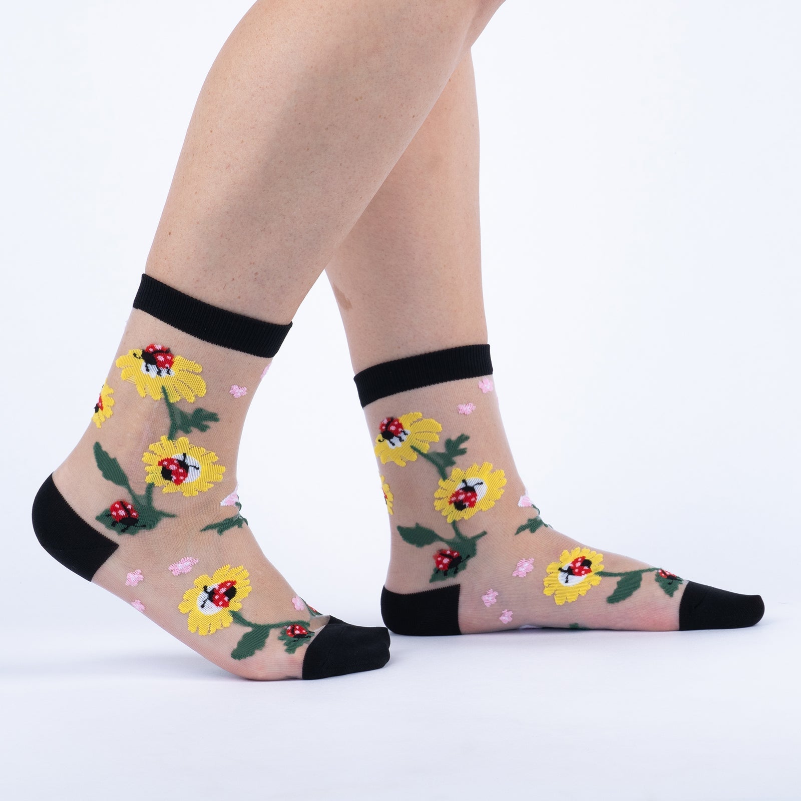 Where My Ladies At? Sheer Crew Socks