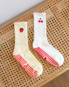 The Strawberry Grip Socks