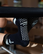 The Palm Grip Socks - Black