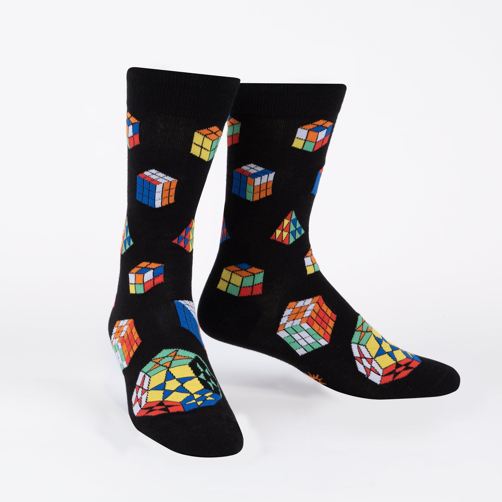 Puzzle Box Socks Men's Crew Socks