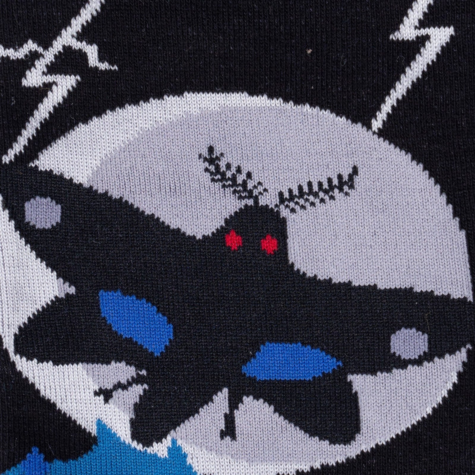 Mothman Believes In You Crew Socks