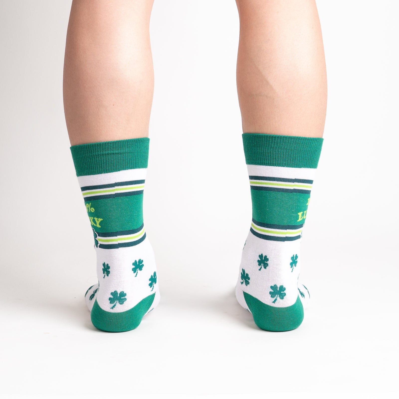 100% Lucky Men's Crew Socks