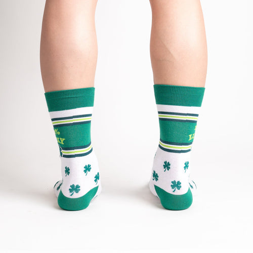100% Lucky Men's Crew Socks