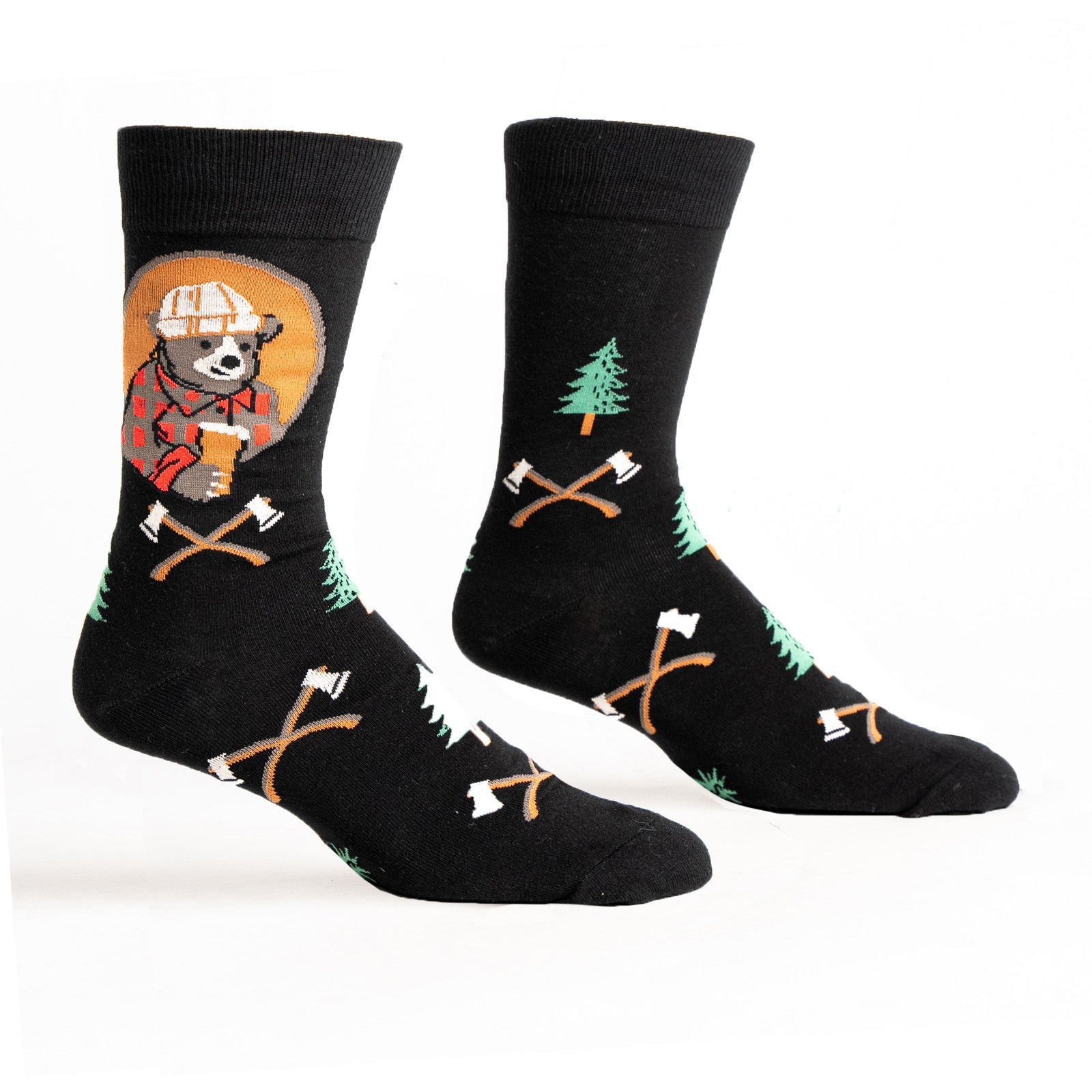 Bear Necessities Crew Socks