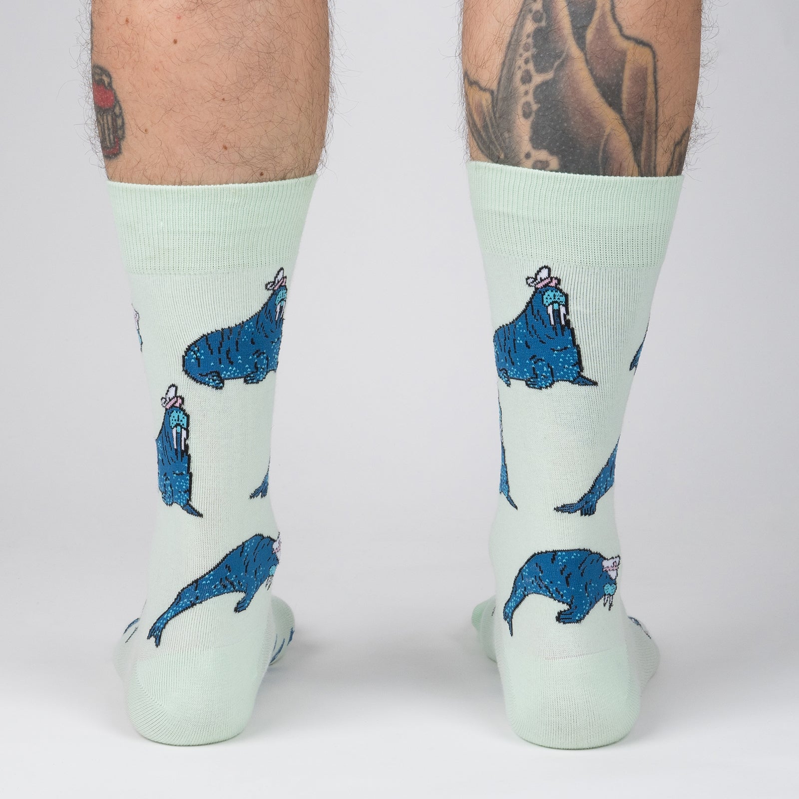 And I Will Walrus Love You Men's Crew Socks