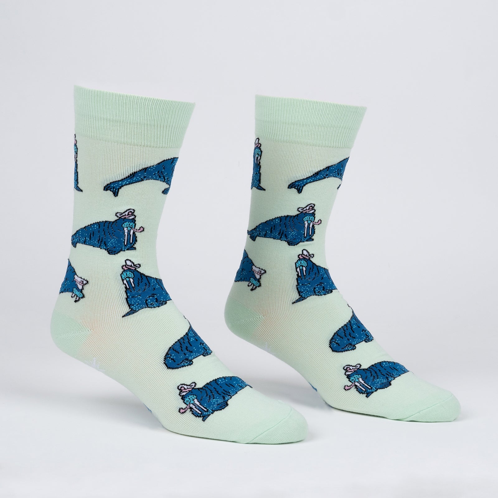 And I Will Walrus Love You Men's Crew Socks