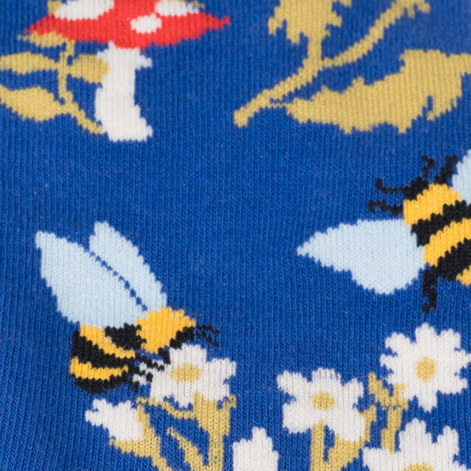 Let It Bee Crew Socks