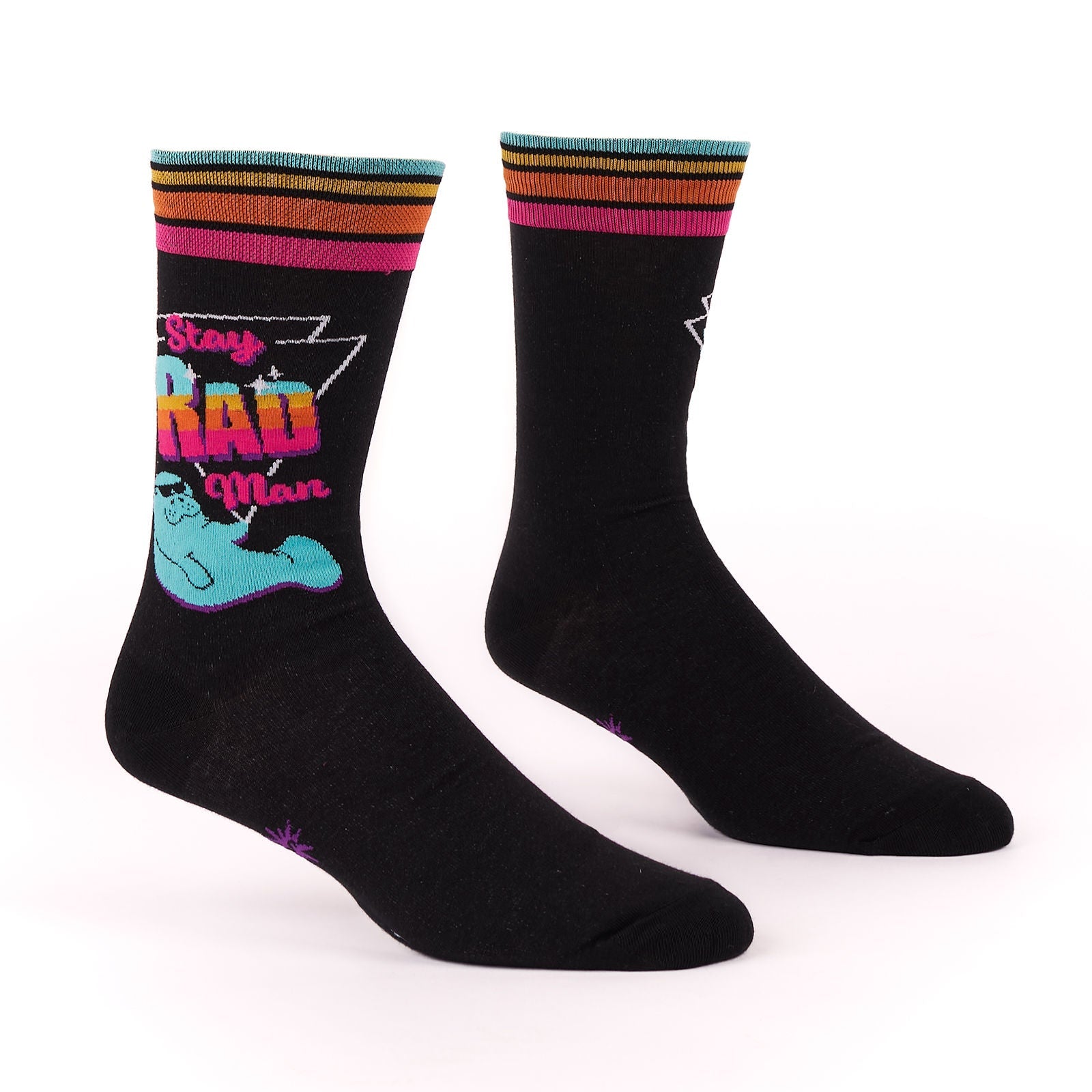 Stay Rad, Man Crew Socks