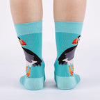 Puffin Awesome Crew Socks