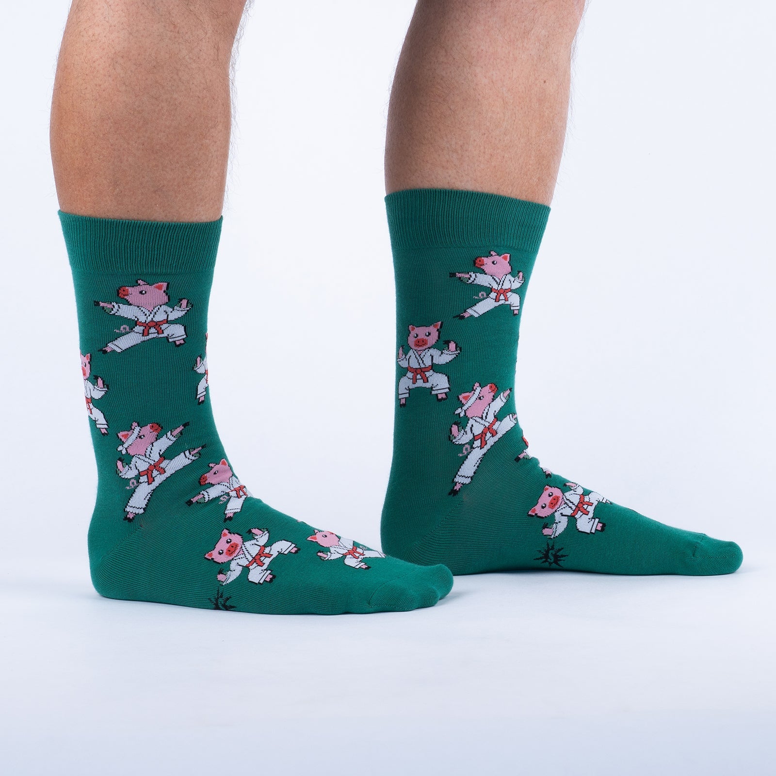 Pork Chop Crew Socks