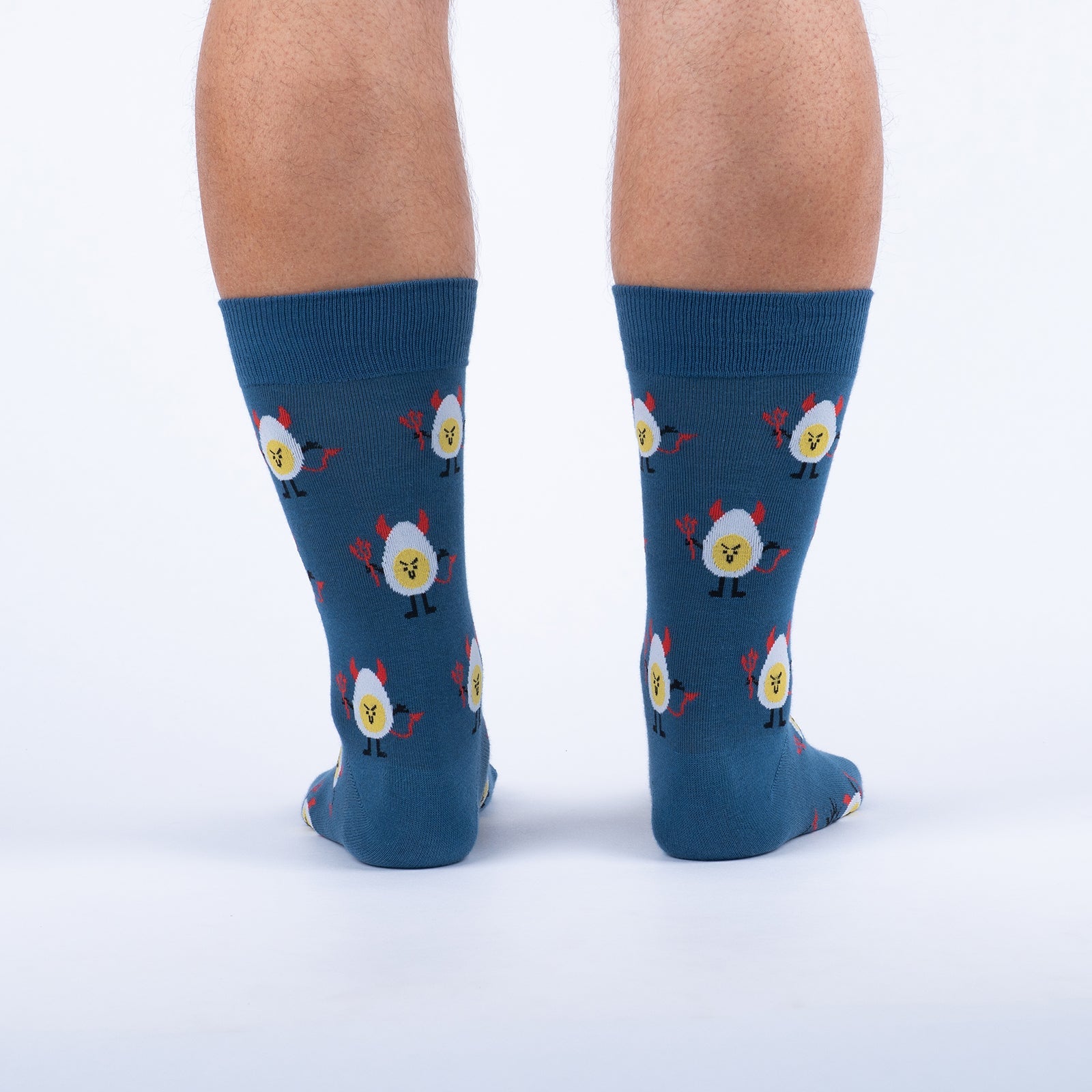 Deviled Eggs Crew Socks