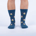 Deviled Eggs Crew Socks