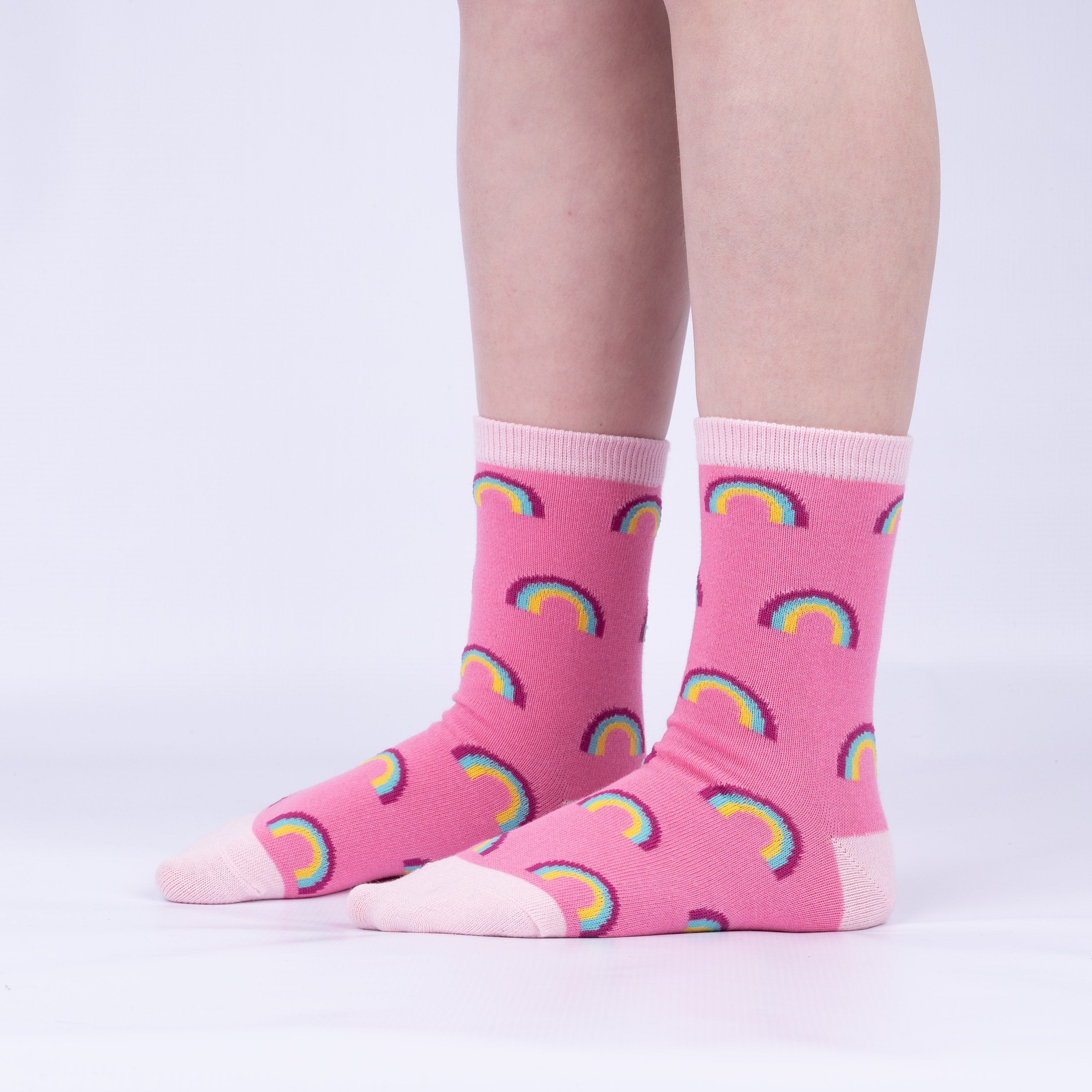 Look At Me Meow Youth Crew Socks 3-Pack