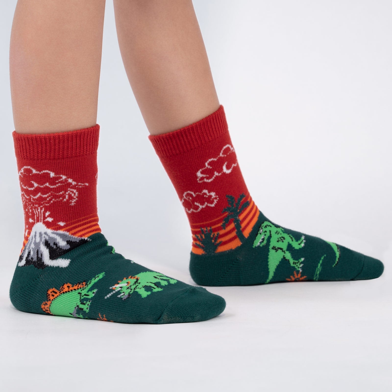 Dinosaur Days Youth Crew Socks 3-Pack