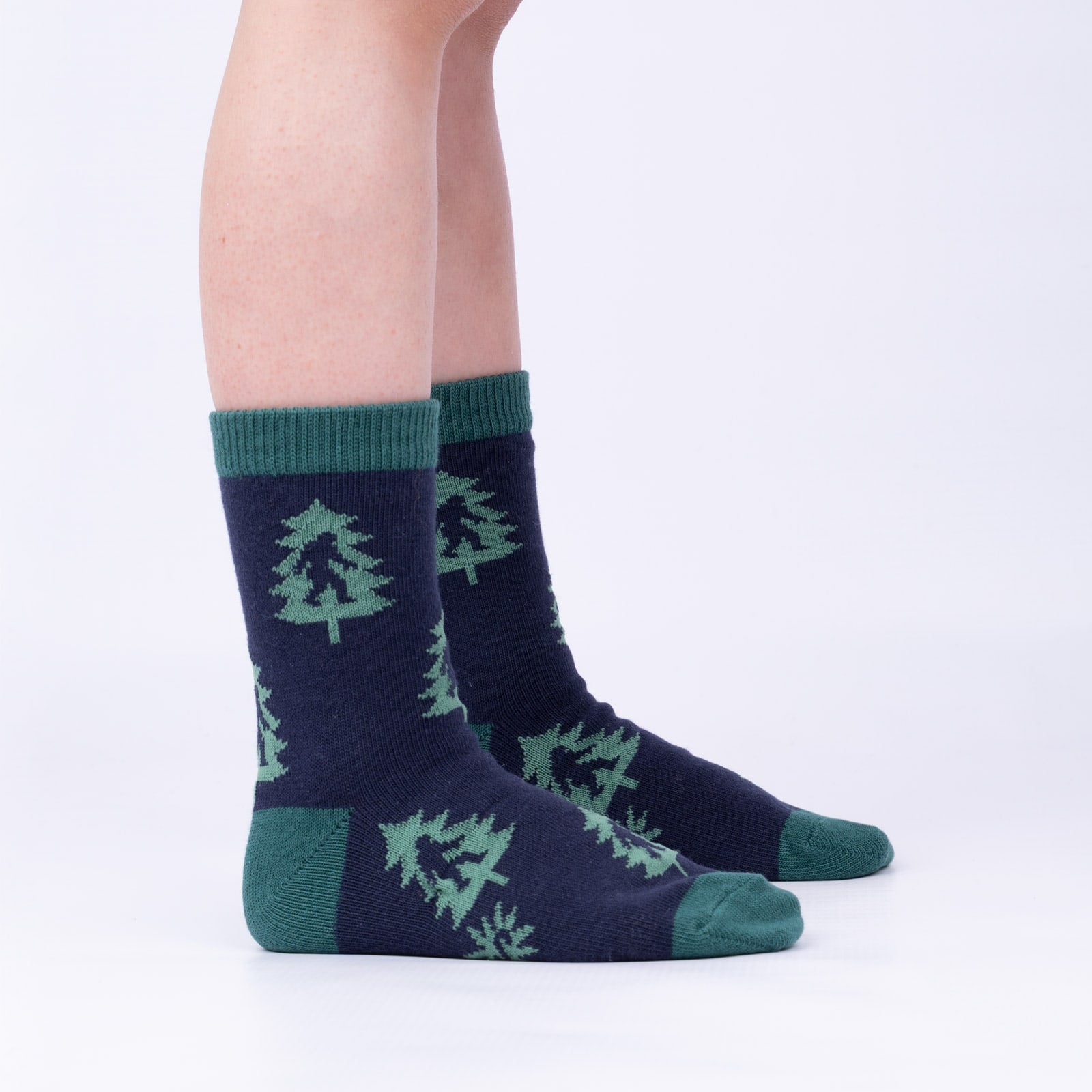 Sasquatch Campout Junior Crew Socks 3-Pack