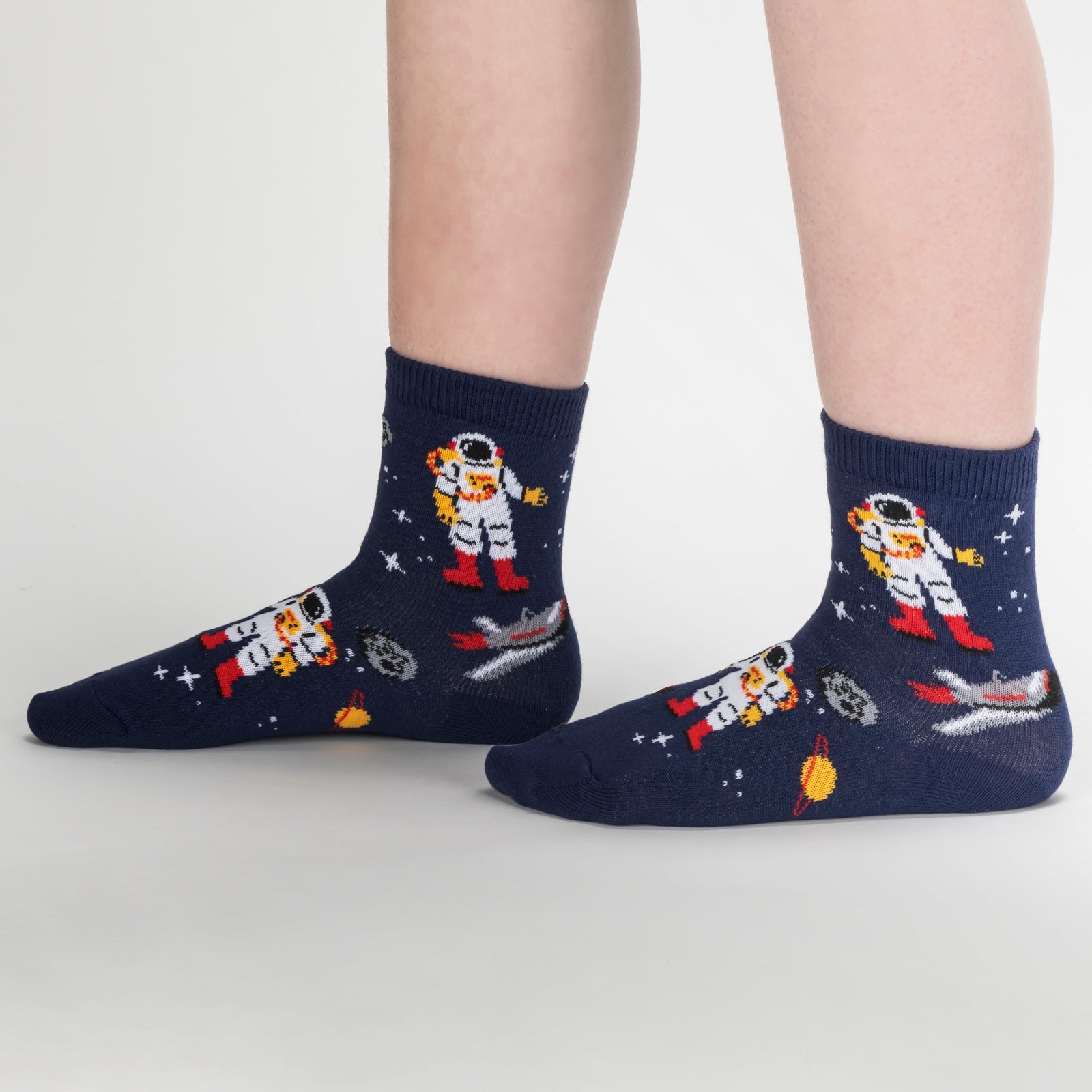 Moon Walk In The Morning Junior Crew Socks 3-Pack